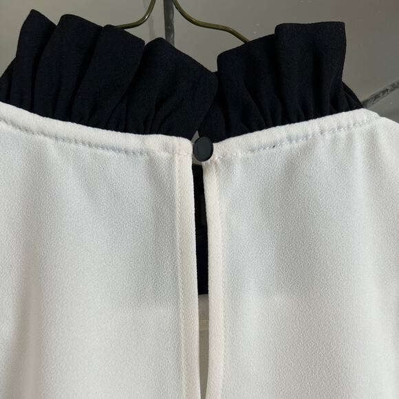 J. Crew Mock Turtle Neck Sleeveless Blouse - Picture 4 of 7